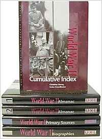 World War Ii Reference Library 4 Volume Set Plus Index