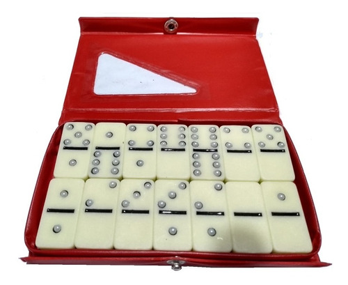 Imagem 1 de 2 de Jogo De Dominó Em Relevo Braille E Baixa Visão