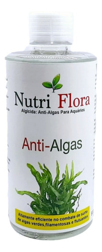 Anti Algas P/ Aquarios E Lagos Nutri Flora 500ml