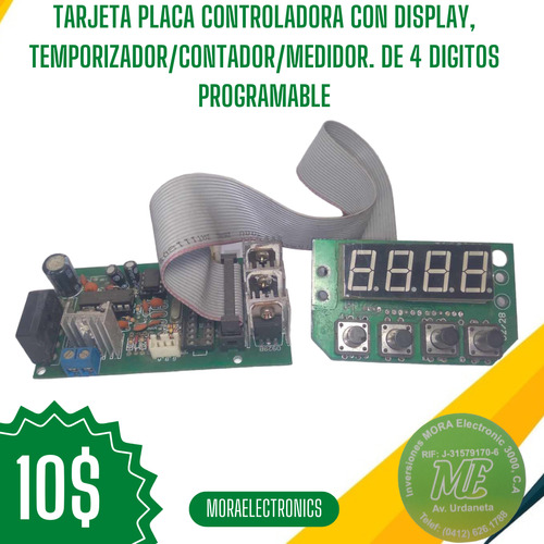 Tarjeta Placa Controladora Con Display Temporizador/contador