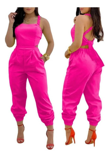 Mono Sexy Estampado Sin Espalda For Mujer .