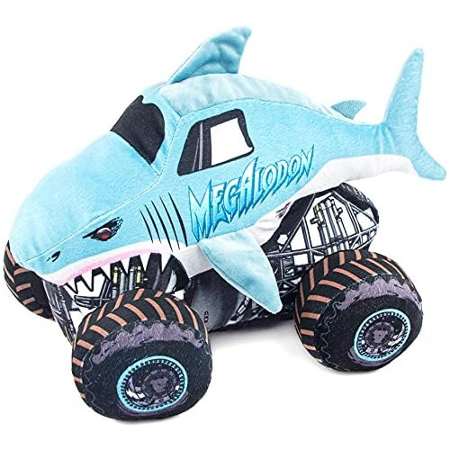 Monster Jam Almohada Megladon Rellena De Felpa Buddy Su...