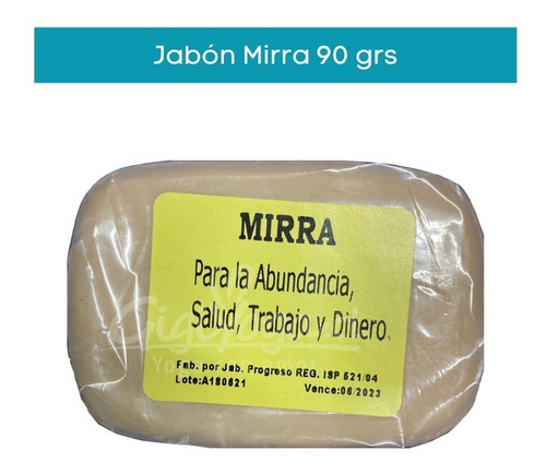 Jabón Natural Mirra