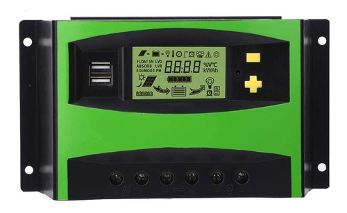 Regulador  Panel Solar 40a 12v 520w 24v 1040w Abi Tecnología