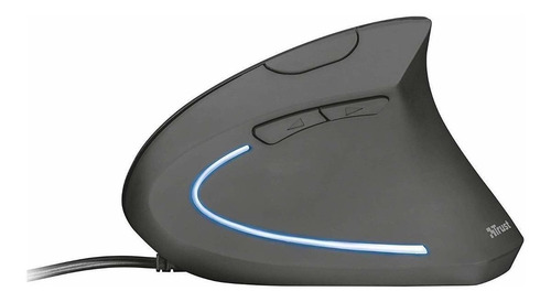 Imagen 2 de 3 de Mouse vertical Trust Verto Ergonomic negro