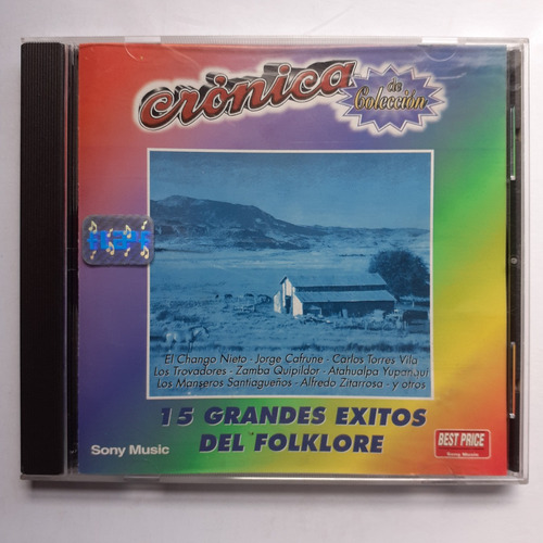 Cd Original - 15 Grandes Exitos Del Folklore (de Coleccion)