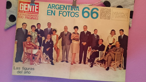 Gente 1967 Personajes Del Año Documento Historico 1966