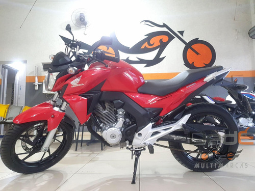 Imagem 3 de 14 de Honda Cb 250 Twister Vermelho 2016