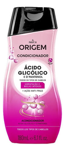 Shampoo 325ml + Condicionador Origem Acido Glicolico 180ml O