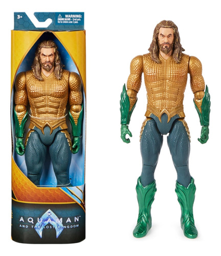 Muñeco Aquaman Dc 30 Cm Original Spin Master