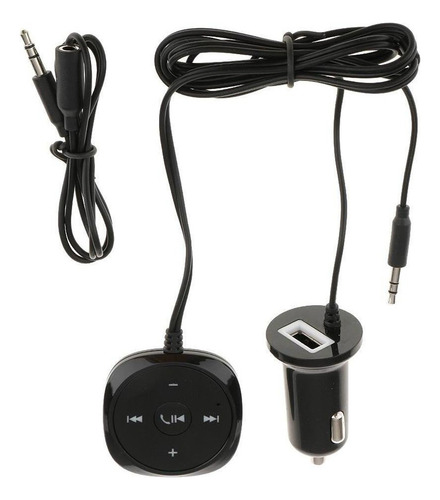 Bc20 Aux Cargador Soporta Aux Bluetooth Manos Libres Kit De