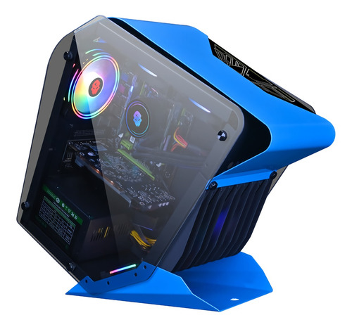 Evesky Little Monster Rgb Computer Caso Cpu M-atx Chasis De