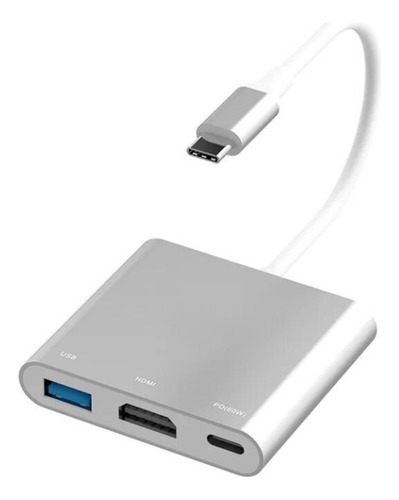 Hub Multipuertos Puertos Usb-c (3 En 1) Be Para Macbook Win