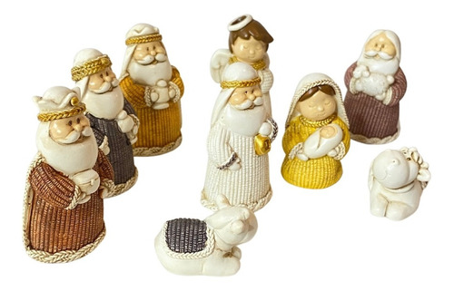 Pesebre De 9 Piezas De Navidad Navideño Jesus 6cm (italy)