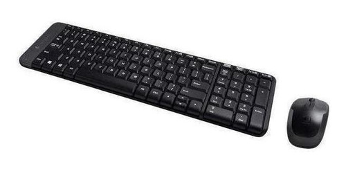 Logitech Wireless Combo Mk220 Teclado Mouse Negro 920-004430