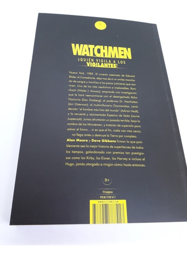 Watchmen De Alan Moore Tapa Blanda Castellano