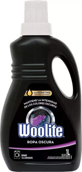 Jabón líquido Woolite Ropa Oscura sí botella 1 L