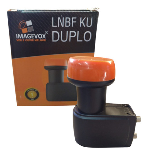 Imagem 2 de 3 de Lnbf Banda Ku Duplo