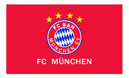 Bandera Fc Bayern Munich  150 Cm X 90 Cm 