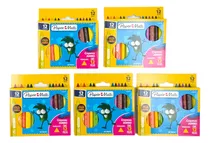 Comprar 5 Cajas Crayones Triangulares Jumbo Con 12 Piezas C\u002Fu