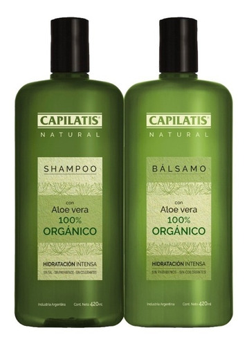 Nuevo Capilatis Shampoo Y Acondicionador Organico