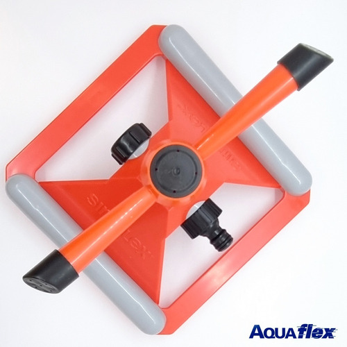 Imagen 5 de 10 de Aspersor Riego Giratorio Con Base Siroflex 4640 Aquaflex