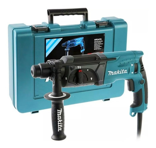 Imagem 1 de 5 de Martelete Combinado Rompedor 800w Hr2470 Makita 110v
