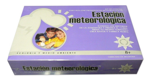 Estacion Meteorologica Juego De Mesa Niños Kit De Ciencias