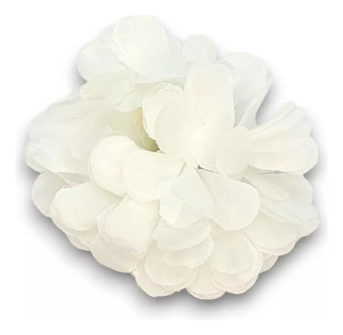 Broche De Pelo Flor Crisantemo Colores 9 Cm X 12 Unidades