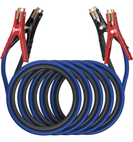 Extrespo Heavy Duty Jumper Cables - 4 Calibre 20 Pies 600amp