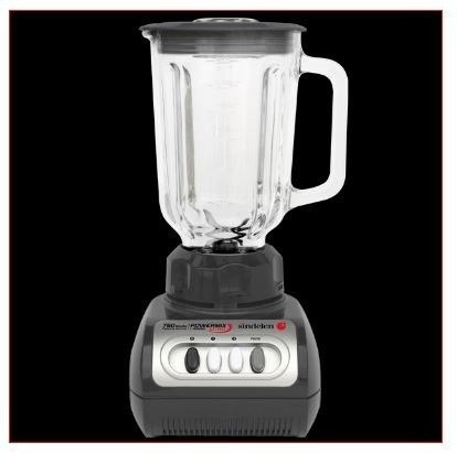 Imagen 2 de 8 de Licuadora Jarro Vidrio 1.5 L-1620 Gris Sindelen - Iken