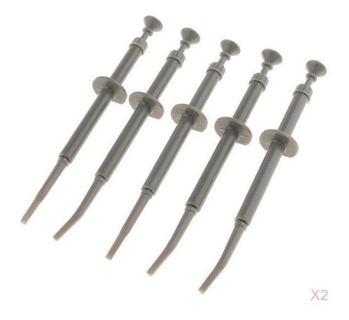 10 Piezas Desechables Instrumentos De Plástico Dental