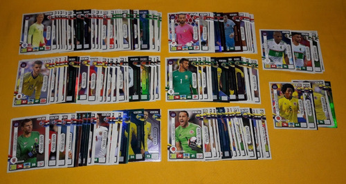 Road To Rusia Panini 320 Tarjetas Diferentes Adrenalyn 2017 (Usado)