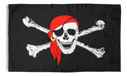 Banderas Grandes De Halloween Para Fiesta Pirata Emocionante