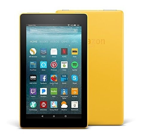 Tableta Fire 7 Con Alexa, Pantalla De 7 , 16 Gb, Amarillo