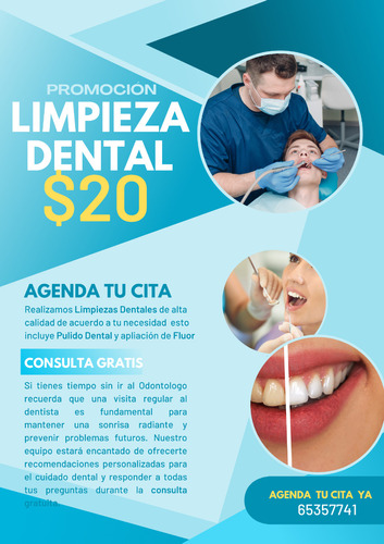 Limpieza Dental En Promoción $20 - Haz Tu Cita 