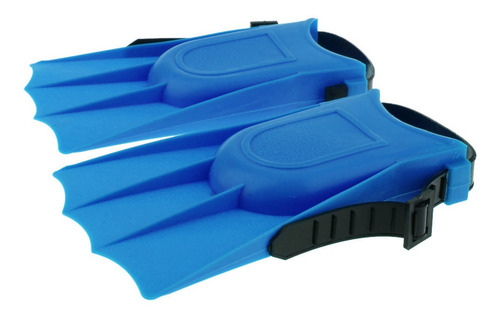 Adultos Aletas De Natación Aletas Ajustables S Azul
