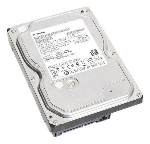 Disco Duro Toshiba 1tb  Sata 3,5  7.2 K Rpm Hall Drive  Hdd