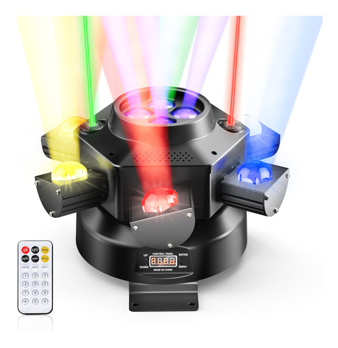 Luces Led Eytse Moving Head, 150 W, Rgb, 4 En 1, 6 Brazos