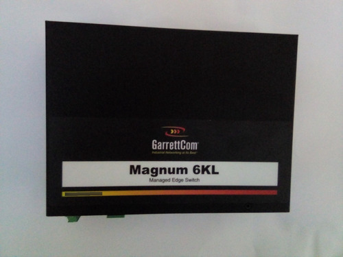 Switch Industrial Garrettcom Magnum 6klp-48vdc/6kl4-rj45