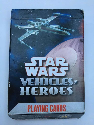 Star Wars Vehicles Of Heroes Playing Cards Featuring 55