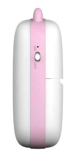 Mini Impresora Térmica Portátil Bluetooth Gatito + 1 Rollo Color Rosa