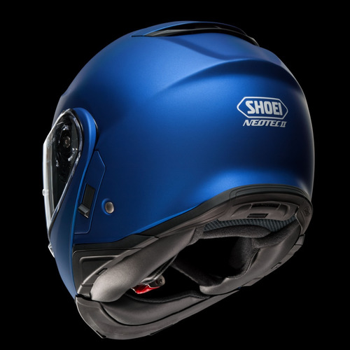 Capacete Shoei Neotec 2 Azul Fosco Com Selo Do Inmetro + Nf