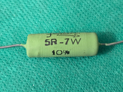 2x Resistor De Fio 5r 7w 10%