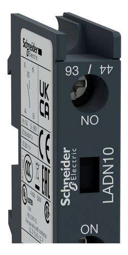 Bloco Contato Auxiliar Para Contator Frontal 1na Schneider