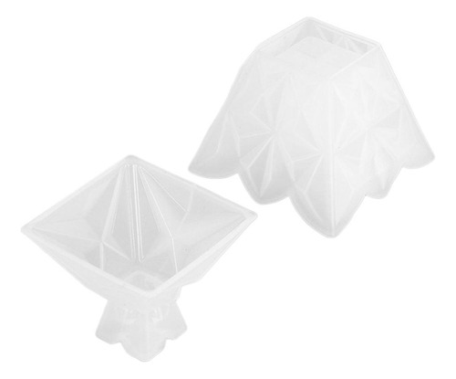 Molde De Silicona Caja De Almacenamiento De Joyería Diy
