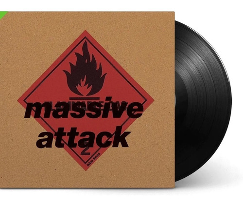 Massive Attack Blue Lines Lp Vinilo180grs.imp.nuevo En Stock