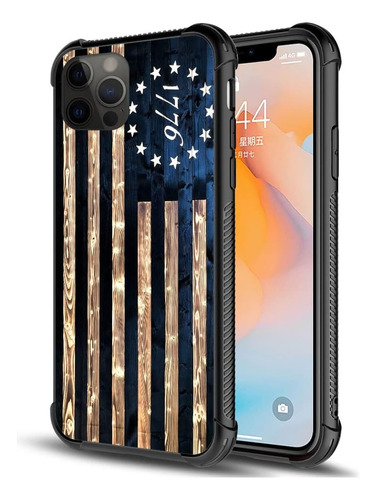 Funda Daizag Para iPhone 11 Pro- Bandera Estados Unidos