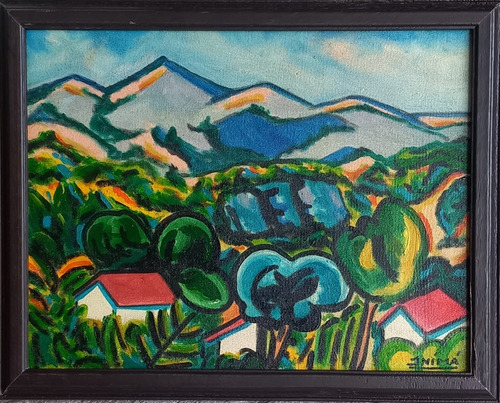 Inimá De Paula, Óleo Sobre Tela, 35x27cm, Med Interna B8 (Usado)