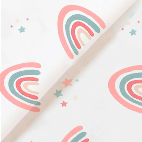 Juego De Sábanas Arcoiris ¡nap! Cuna 70x 130cm 100% Algodón Diseño De La Tela Arcoiris Love